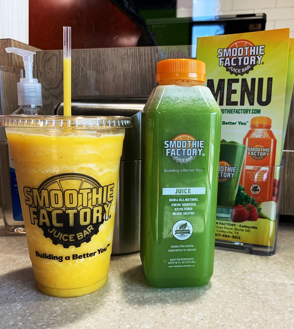 Smoothie Factory | 3825 Glade Rd Suite 110, Colleyville, TX 76034, USA | Phone: (817) 494-3211