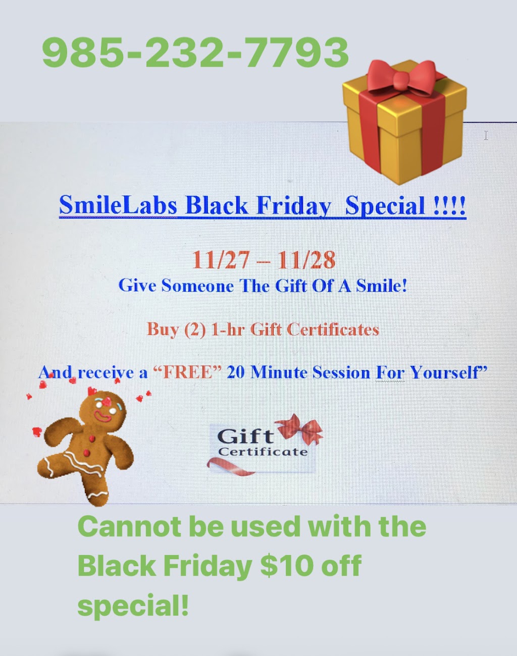 Smile Labs of Houma LLC | 112 Equity Blvd #102, Houma, LA 70360, USA | Phone: (985) 232-7793