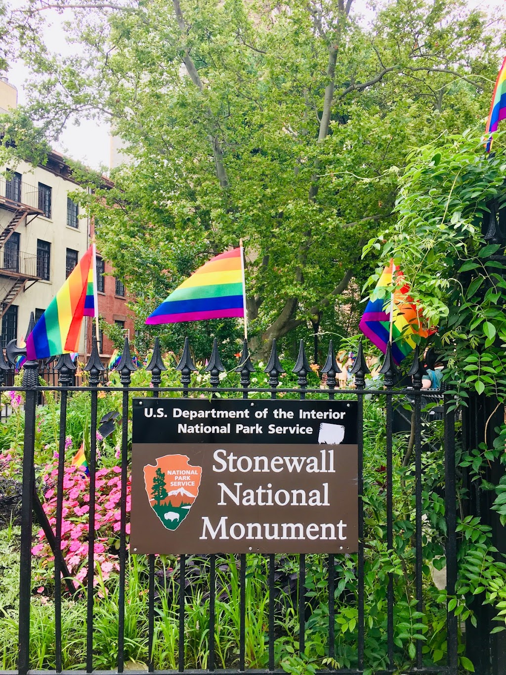 Stonewall National Monument | 38-64 Christopher St, New York, NY 10014, USA | Phone: (212) 668-2577
