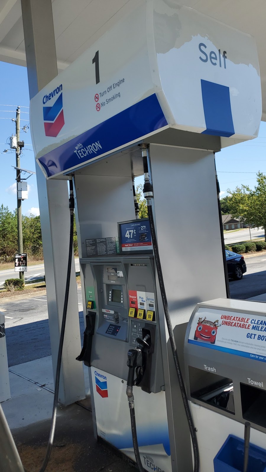 Chevron | 3441 Mt Zion Rd, Stockbridge, GA 30236, USA | Phone: (678) 643-5013