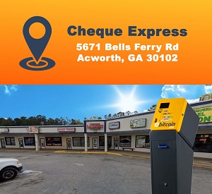 Bitcoin ATM Acworth - Coinhub | 5671 Bells Ferry Rd, Acworth, GA 30102, United States | Phone: (702) 900-2037