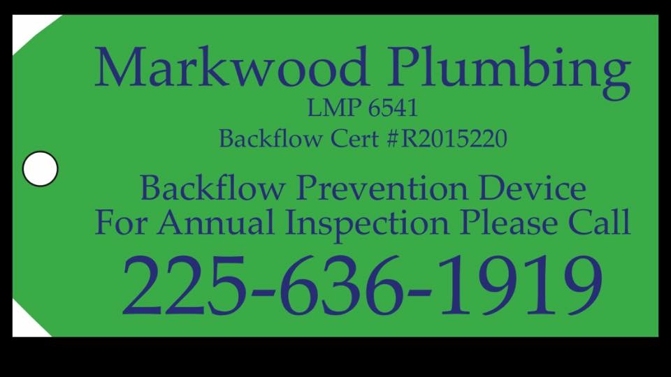 Markwood Plumbing LLC | 23438 Odette Ave, Denham Springs, LA 70726, USA | Phone: (225) 636-1919