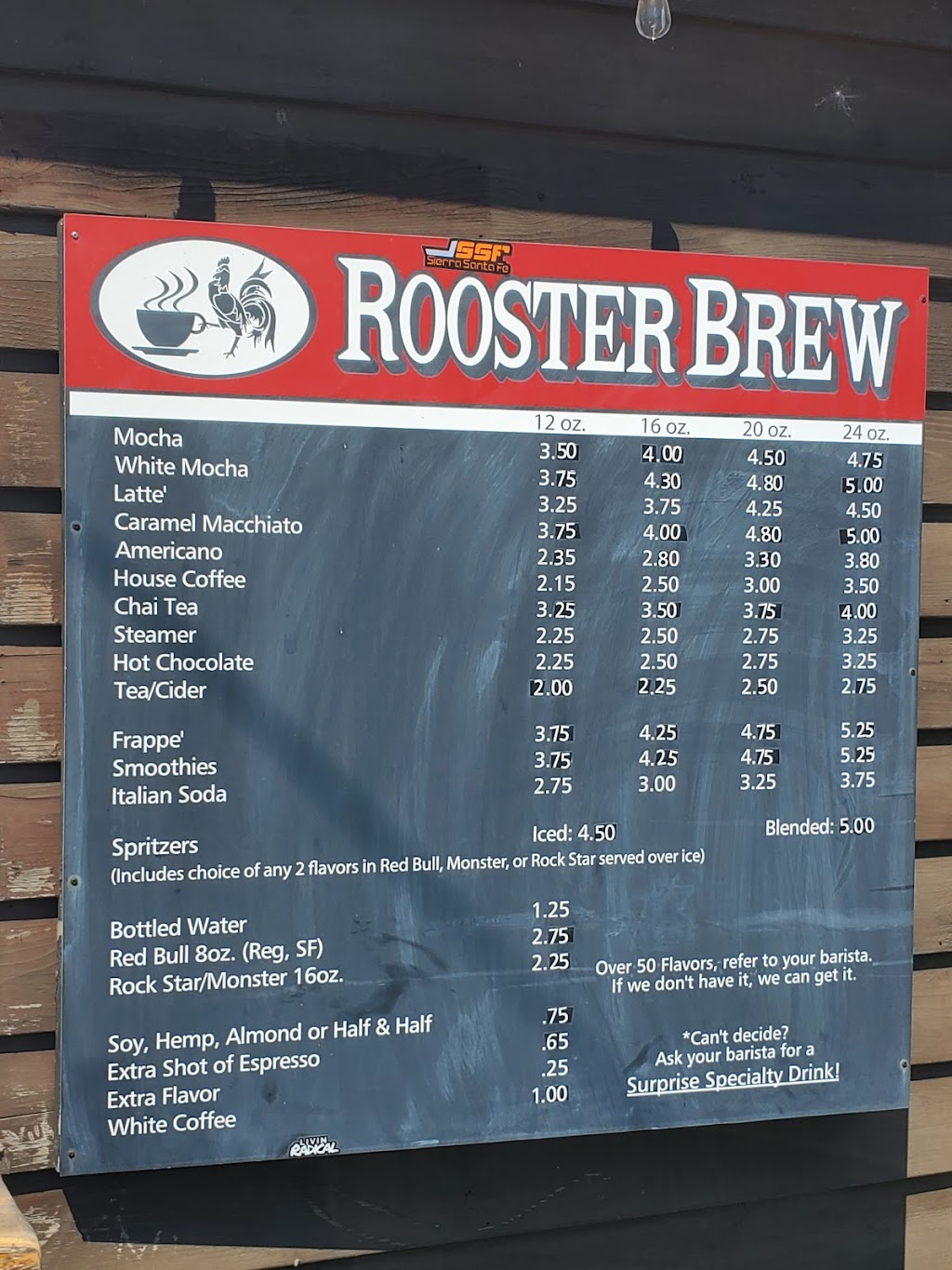 Rooster Brew Espresso | 1531 N Goerig St, Woodland, WA 98674, USA | Phone: (360) 225-0759