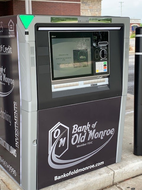 ATM Bank Of Old Monroe | 2100 State Hwy C, Old Monroe, MO 63369, USA | Phone: (636) 665-5601