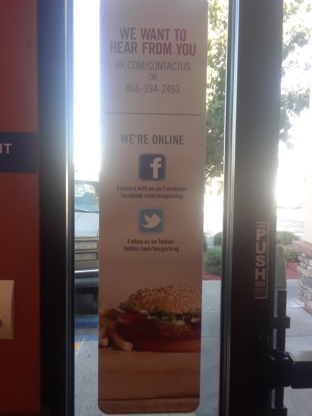 Burger King | 2572 Patterson Rd, Riverbank, CA 95367, USA | Phone: (209) 863-8806