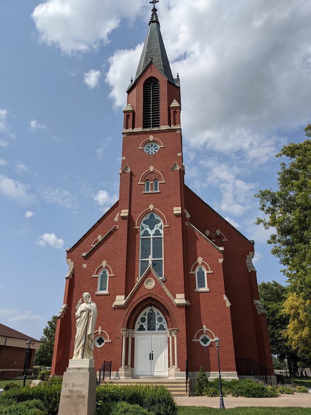 Saint Joseph Catholic Church | 318 Rush Ave, Andale, KS 67001, USA | Phone: (316) 444-2196