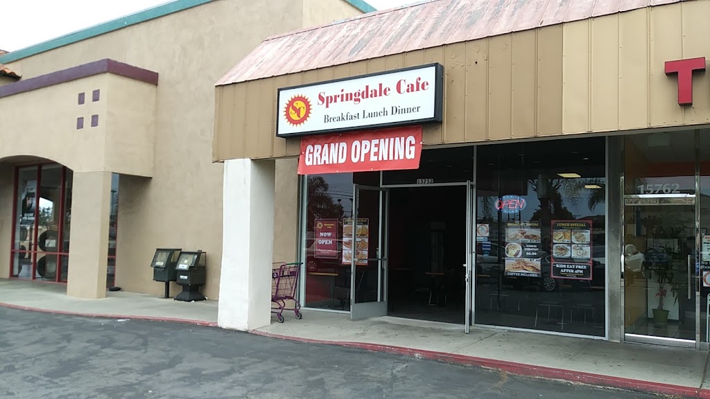 Springdale Cafe | 15752 Springdale St, Huntington Beach, CA 92649, USA | Phone: (714) 248-9346