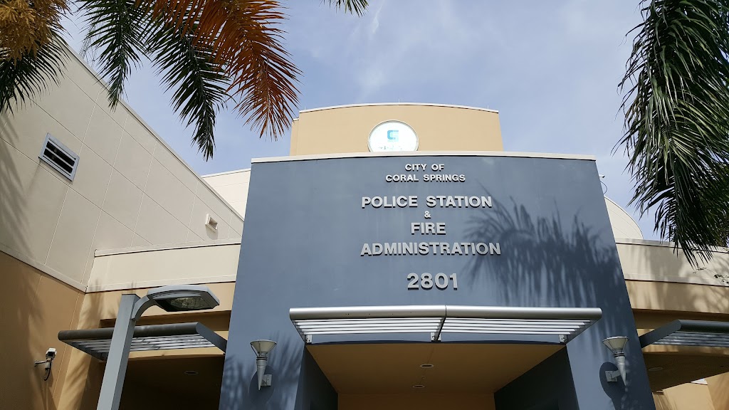 Coral Springs Police Department | 2801 Coral Springs Dr, Coral Springs, FL 33065 | Phone: (954) 344-1800