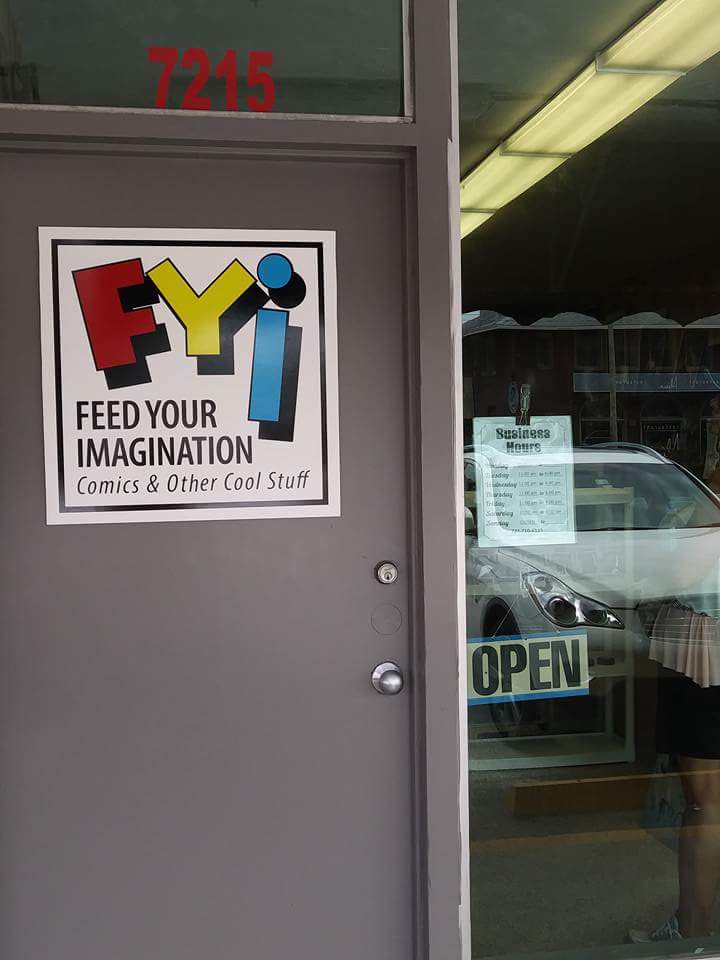 Feed Your Imagination Comics | 7215 Central Ave, St. Petersburg, FL 33710, USA | Phone: (727) 710-6189