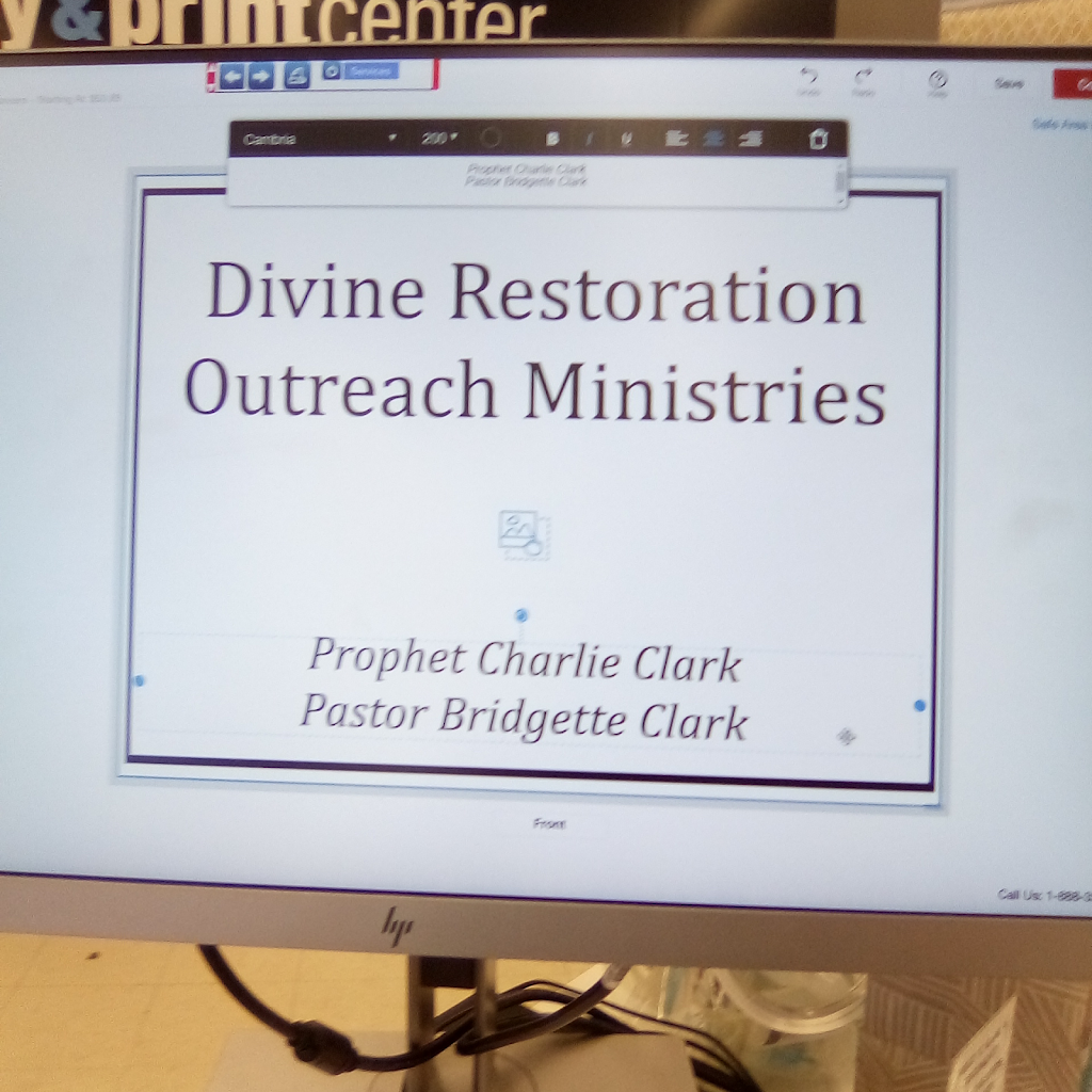 Divine Restoration Outreach Ministries | 435 Rudy York Rd NW, Cartersville, GA 30121, USA | Phone: (470) 601-1993