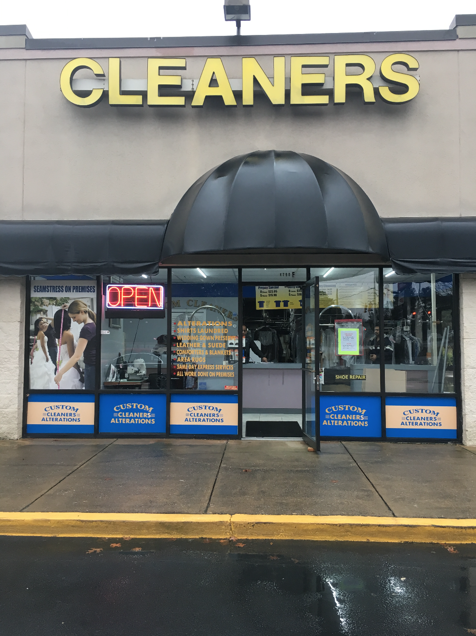 Custom Cleaners | 4790 Jonesboro Rd # F, Union City, GA 30291, USA | Phone: (770) 306-9666