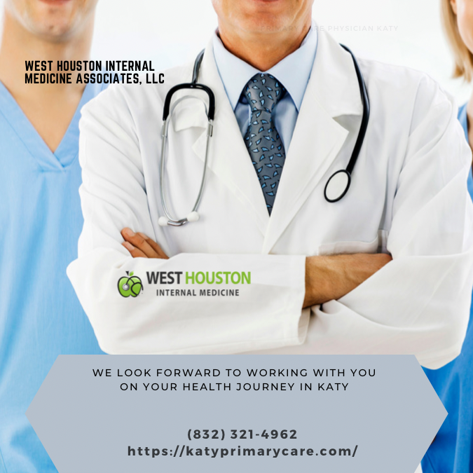 West Houston Internal Medicine Associates, LLC | 21238 Kingsland Blvd, Katy, TX 77450, USA | Phone: (832) 321-4962