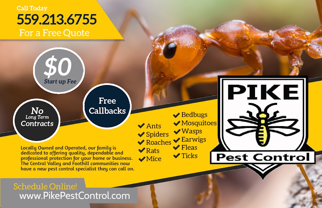 Pike Pest Control | 29369 Auberry Rd Suite 103, Prather, CA 93651, USA | Phone: (559) 900-3009