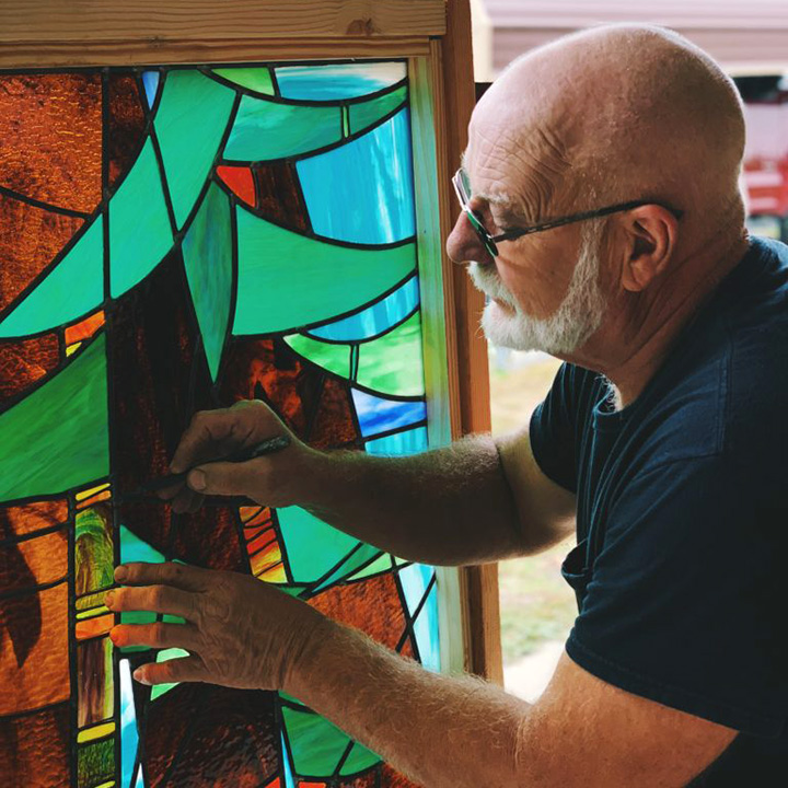 Sewell Art Glass | 200 Mulberry St, Aubrey, TX 76227, USA | Phone: (940) 390-1173