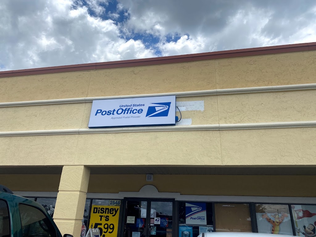 United States Postal Service | 2545 Old Vineland Rd, Kissimmee, FL 34746, USA | Phone: (407) 906-6918