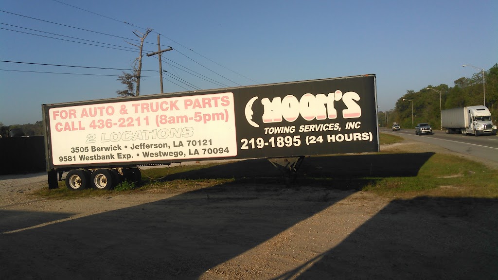 Moons Used Auto Parts | 9581 Westbank Expy, Westwego, LA 70094, USA | Phone: (504) 436-2211