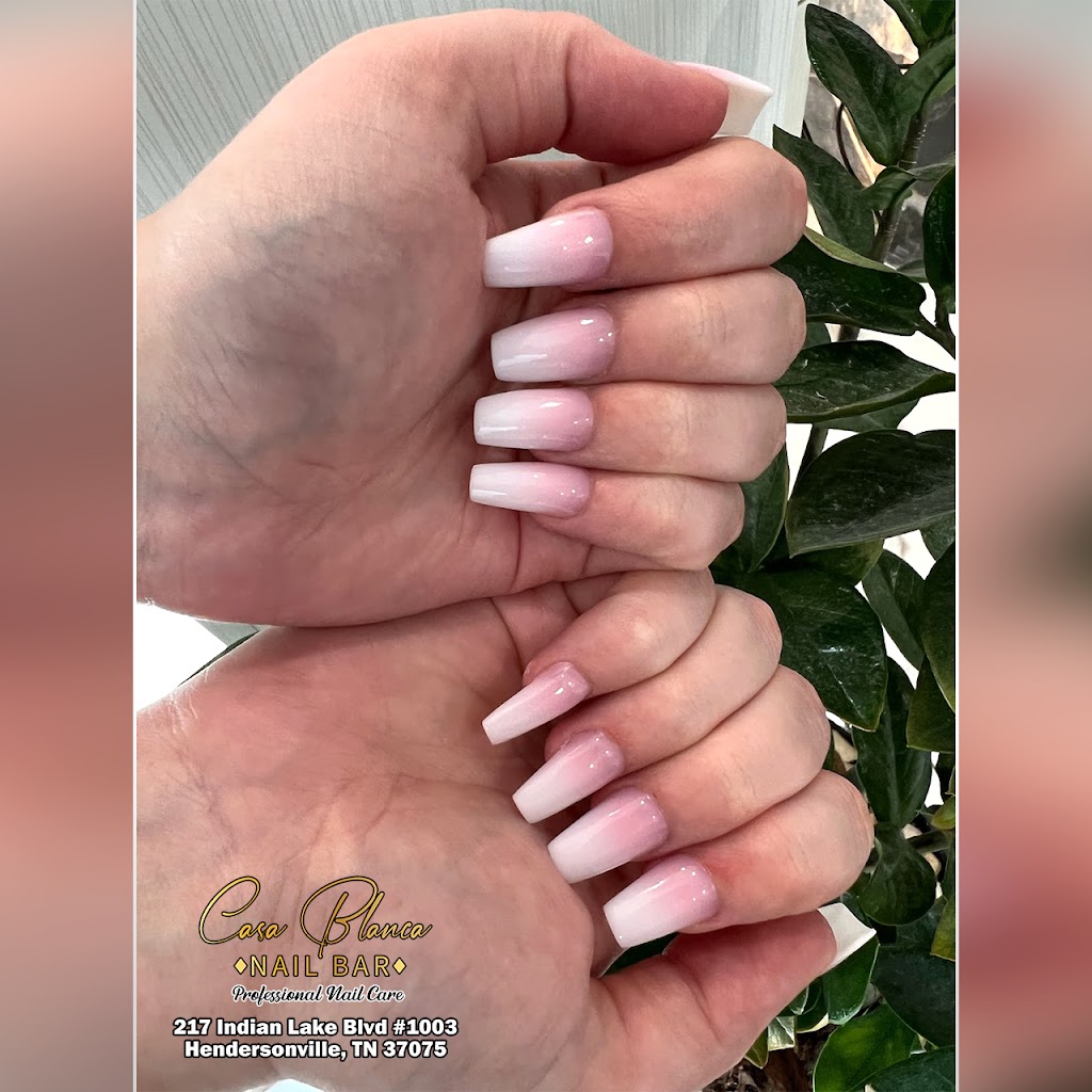 Casa Blanca Nail Bar Hendersonville | 217 Indian Lake Blvd #1003, Hendersonville, TN 37075, USA | Phone: (615) 431-2248