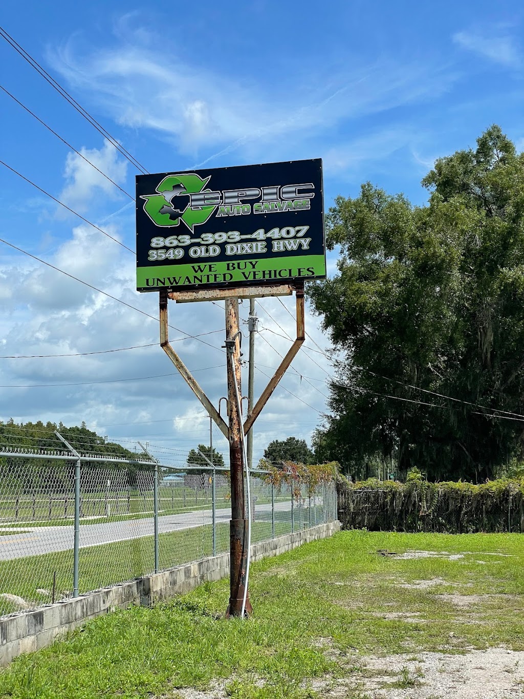 EPIC AUTO SALVAGE (Formerly Buy Rite) | 3549 Old Dixie Hwy, Auburndale, FL 33823, USA | Phone: (863) 393-4407