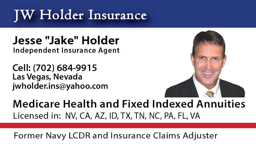 Medicare - JW Holder Insurance | 5001 OBannon Dr Ste 45, Las Vegas, NV 89146, USA | Phone: (702) 684-9915