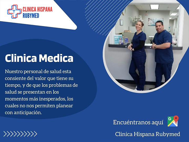 Clinica Hispana Rubymed - Katy | 5304 E 5th St Ste 113, Katy, TX 77493, United States | Phone: (346) 818-3196