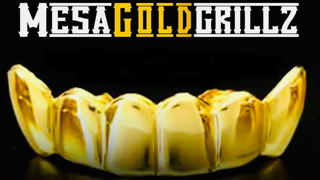 Mesa Gold Grillz LLC | 2105 S 48th St Suite 109, Tempe, AZ 85282, USA | Phone: (855) 290-4653