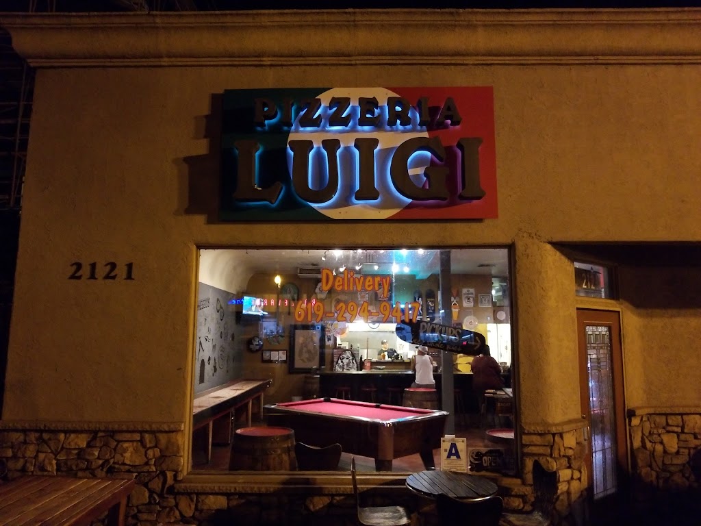 Pizzeria Luigi | 2121 El Cajon Blvd, San Diego, CA 92104, USA | Phone: (619) 294-9417