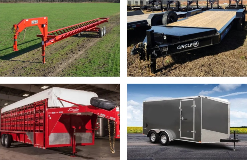 Monday Trailers and Equipment Sikeston | 360 N Interstate Dr, Sikeston, MO 63801, United States | Phone: (573) 203-4477