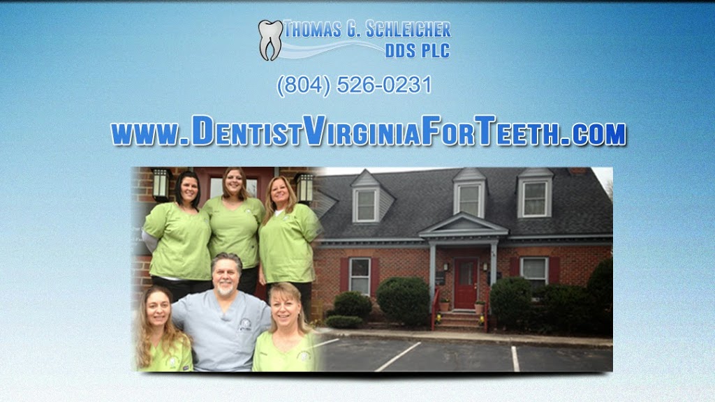 Thomas G Schleicher, DDS | 3630 Boulevard, Colonial Heights, VA 23834, USA | Phone: (804) 526-0231