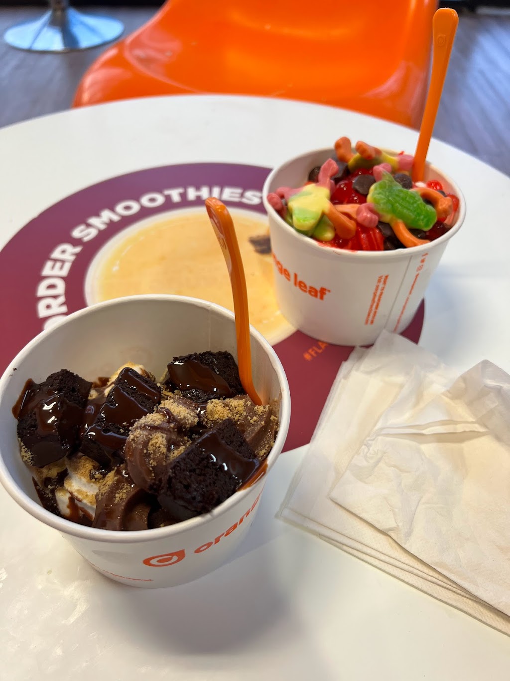 Orange Leaf Frozen Yogurt | 16811 Burke St, Omaha, NE 68118, USA | Phone: (402) 934-7800