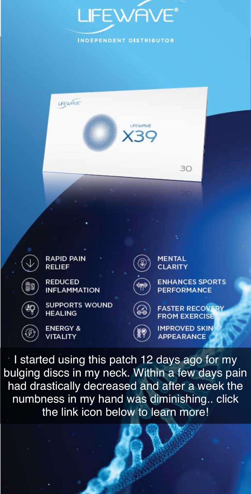 LifeWave x39 Natural Health Revolution | 2600 Scandia Ct, Modesto, CA 95358, USA | Phone: (209) 652-2257