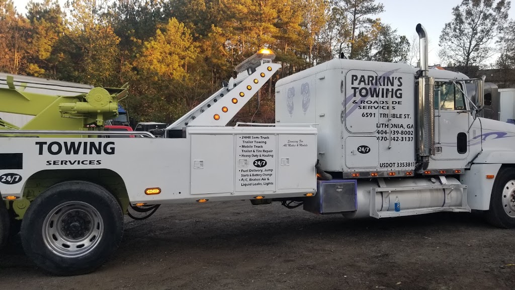 Parkins Towing & Roadside Services | 6591 Tribble St, Lithonia, GA 30058, USA | Phone: (470) 342-3137