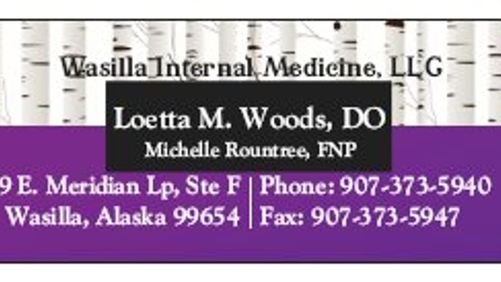 Wasilla Internal Medicine LLC | 3719 E Meridian Loop, Wasilla, AK 99654, USA | Phone: (907) 373-5940