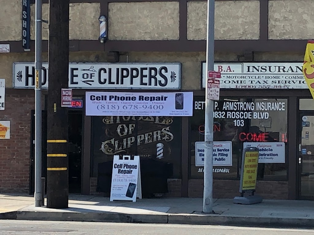 House Of Phone Repair | inside House of Clippers Barbershop, 20832 Roscoe Blvd Unit 104, Winnetka, CA 91306, USA | Phone: (818) 858-7864