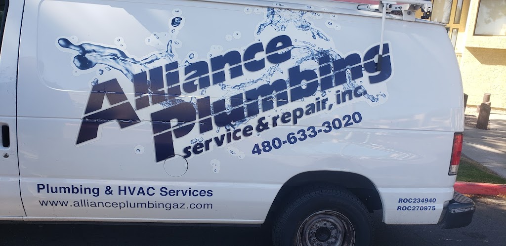 Alliance Plumbing | 2626 E Elwood St, Phoenix, AZ 85040 | Phone: (480) 633-3020