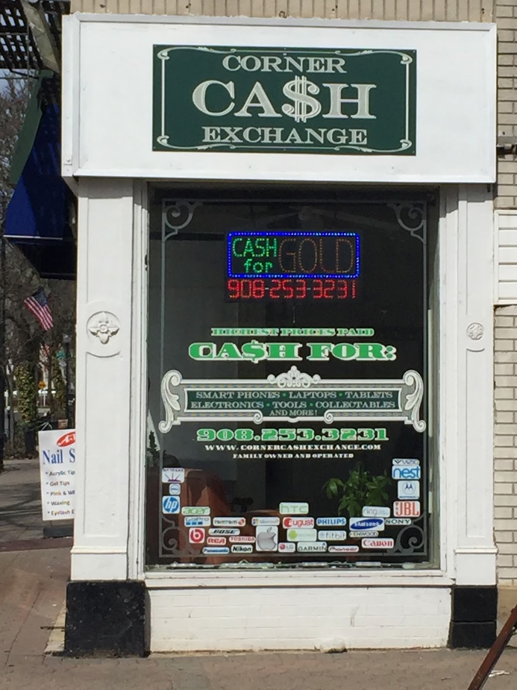 Corner Cash Exchange | 138 W Main St, Somerville, NJ 08876, USA | Phone: (908) 253-3231