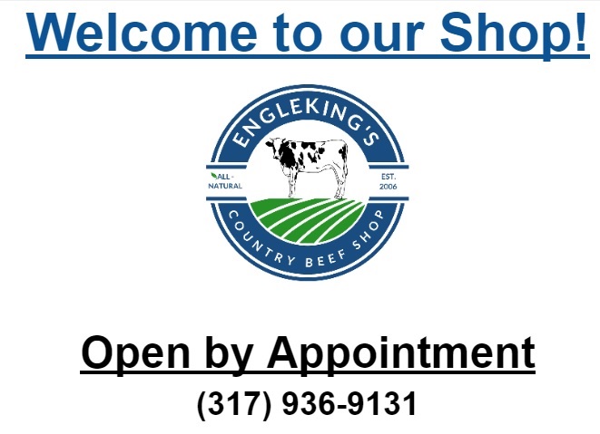 Englekings Country Beef Shop LLC | 9842 E County Rd 350N, Charlottesville, IN 46117, USA | Phone: (317) 936-9131