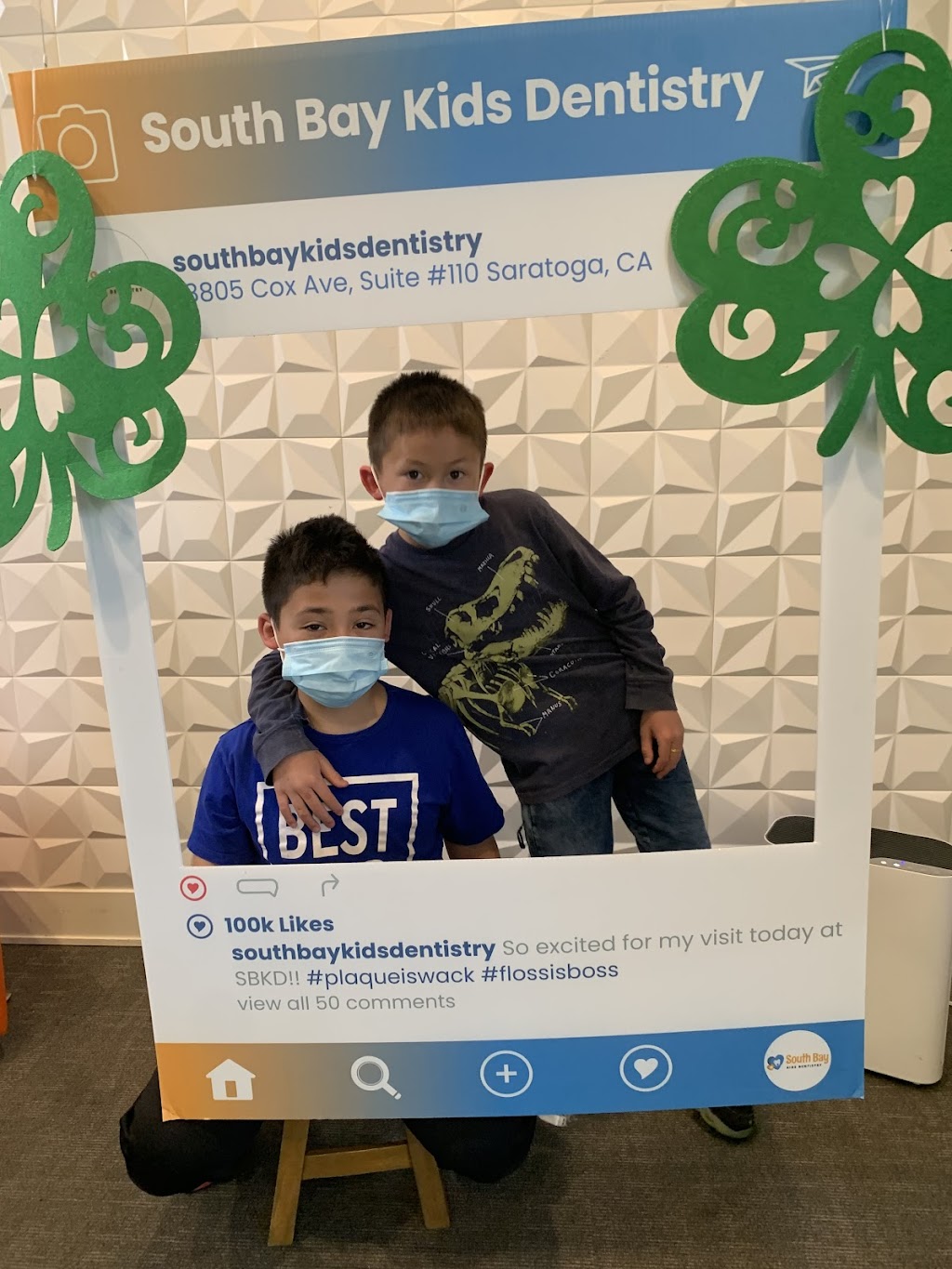 South Bay Kids Dentistry | 18805 Cox Ave Suite#110, Saratoga, CA 95070, USA | Phone: (408) 866-8883