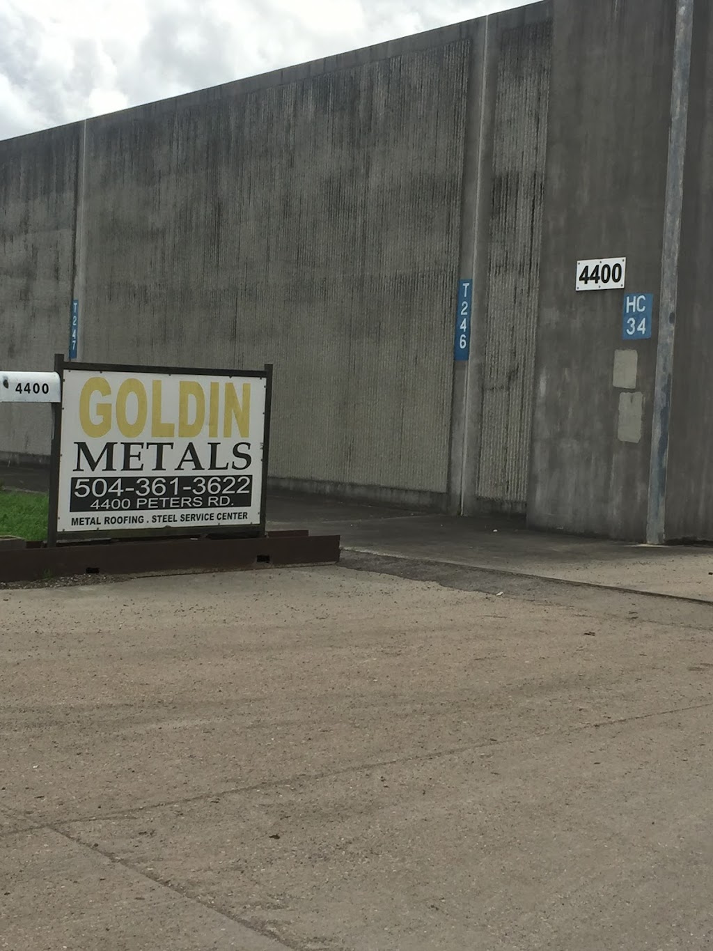 Goldin Metals Inc | 4400 Peters Rd, Harvey, LA 70058, USA | Phone: (504) 361-3622