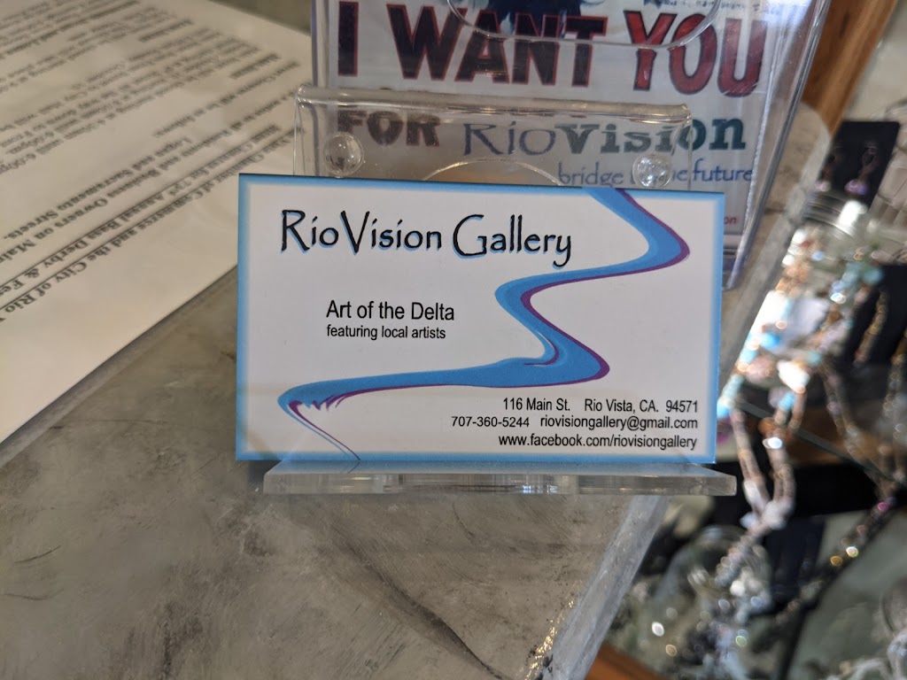RioVision Gallery | 116 Main St, Rio Vista, CA 94571, USA | Phone: (707) 360-5244