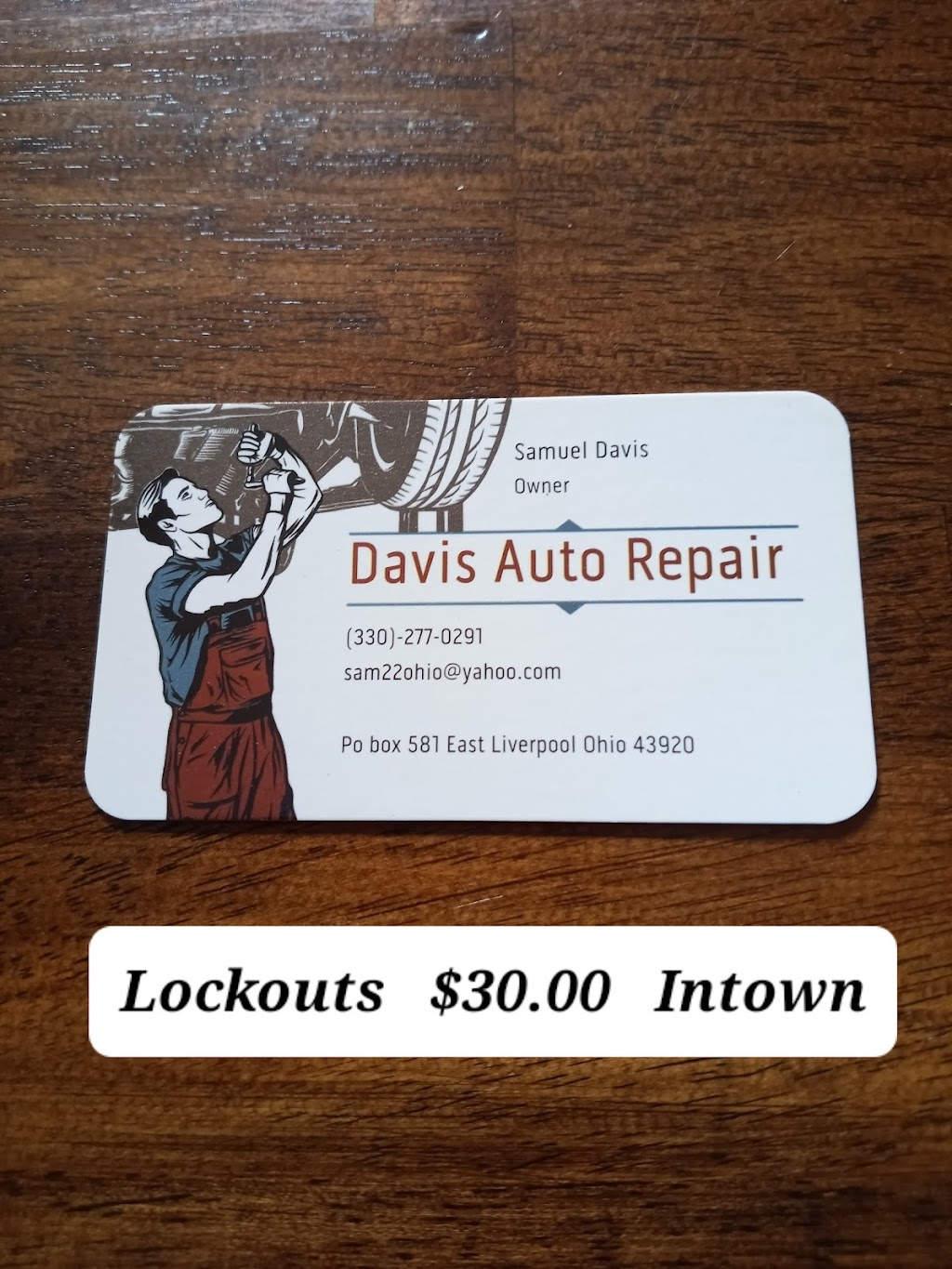 Davis Auto Repair - 1570 Pennsylvania Ave, East Liverpool, OH 43920