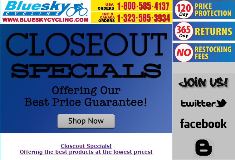 Blue Sky Cycling | 2530 Randolph St, Huntington Park, CA 90255, USA | Phone: (323) 585-3934