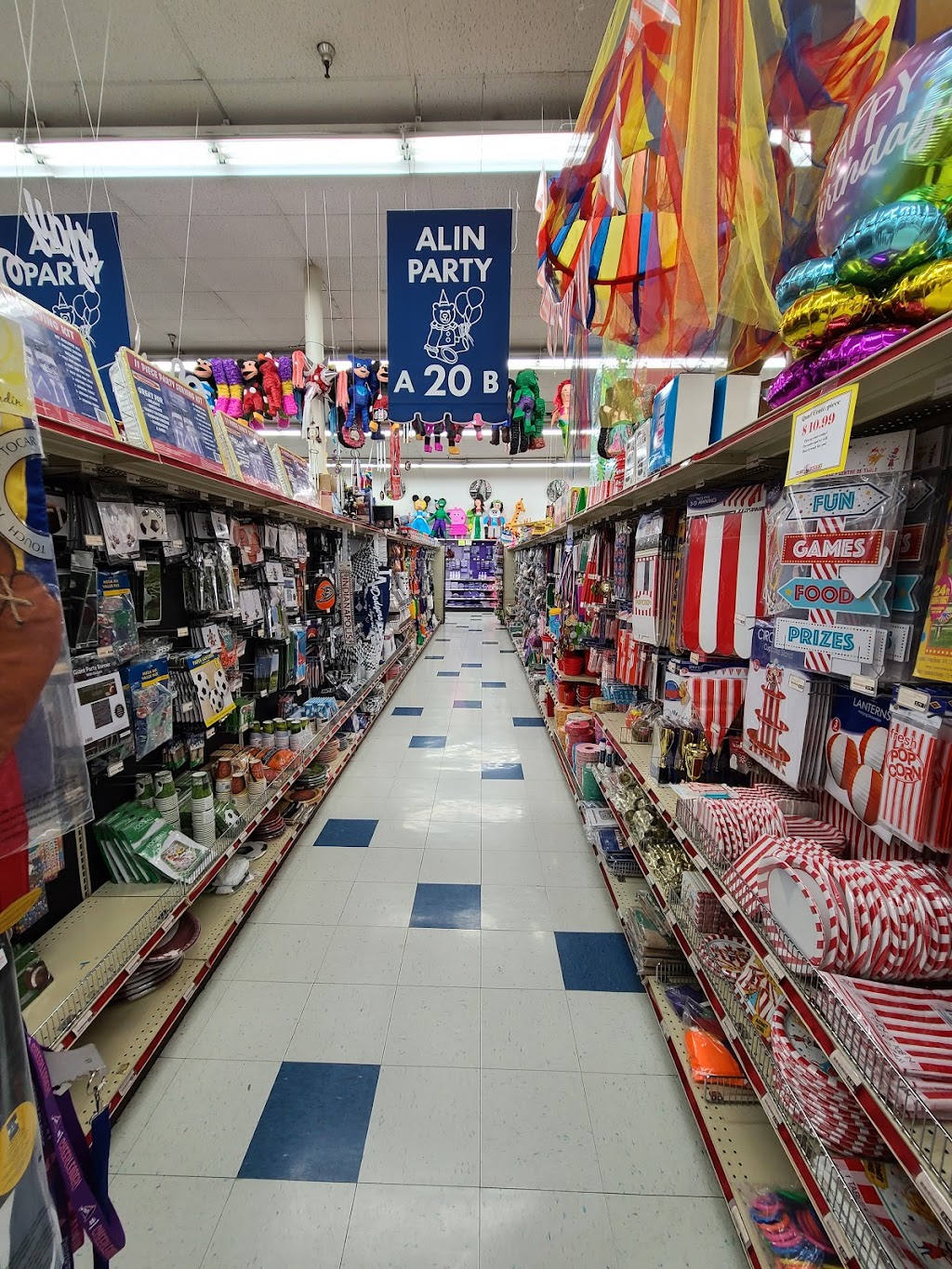 Alin Party Supply - Riverside | 6493 Magnolia Ave, Riverside, CA 92506, USA | Phone: (951) 682-7441