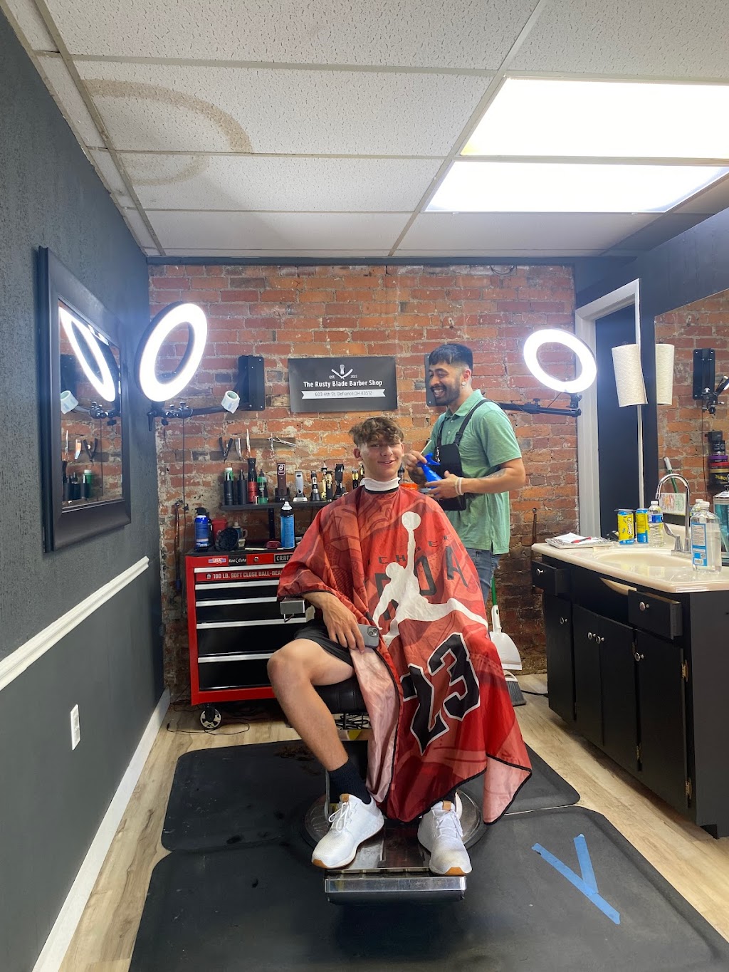 The Rusty Blade Barber Shop | 603 4th St, Defiance, OH 43512, USA | Phone: (567) 454-0230