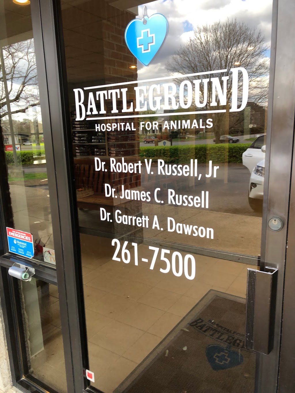 Battleground Hospital for Animals | 225 S Royal Oaks Blvd, Franklin, TN 37064, USA | Phone: (615) 261-7500