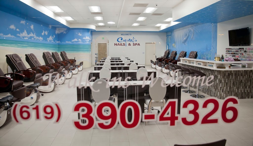 Crystals Nails & Spa | 9534 Winter Gardens Blvd #C1, Lakeside, CA 92040, USA | Phone: (619) 390-4326