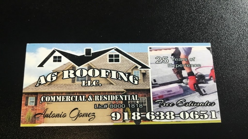 A G Roofing LLC | 25405 OK-33, Sapulpa, OK 74066, USA | Phone: (918) 638-0651