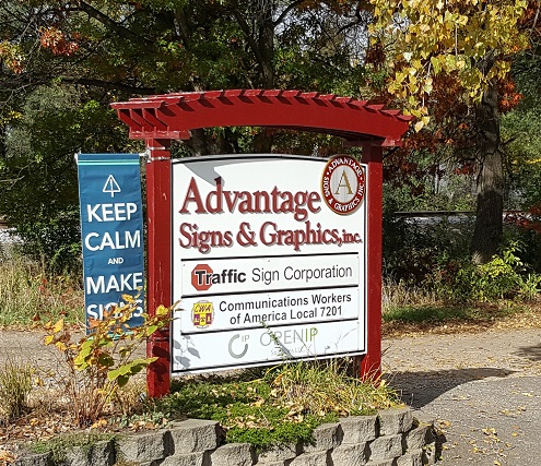 Advantage Signs & Graphics, Inc | 75 S Owasso Blvd W, St Paul, MN 55117, USA | Phone: (651) 636-9998