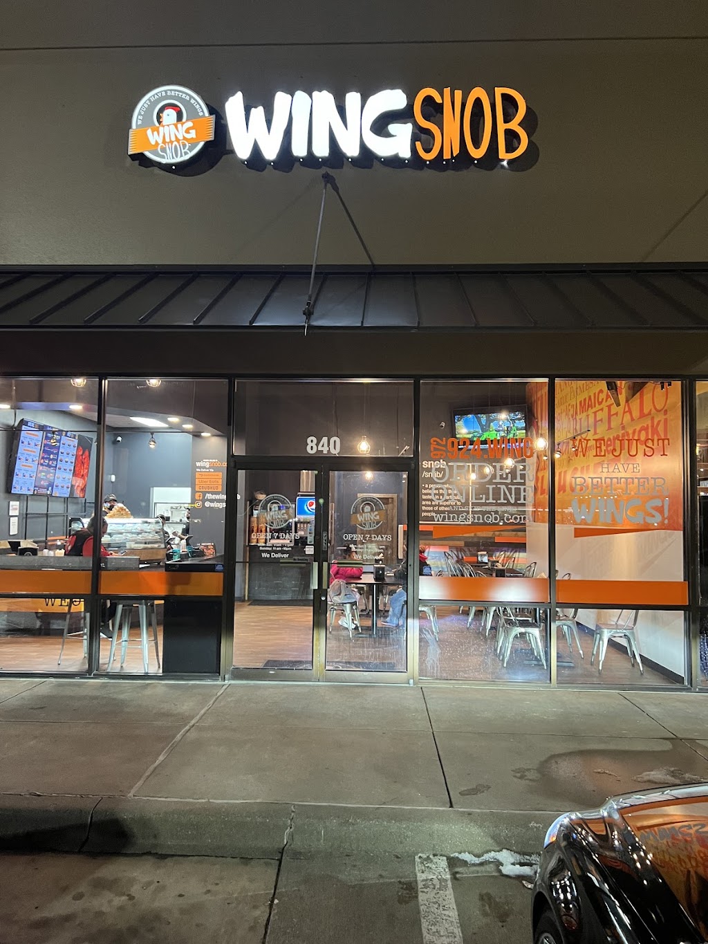 Wing Snob | 360 E Round Grove Rd Suite 840, Lewisville, TX 75067, USA | Phone: (972) 924-9464