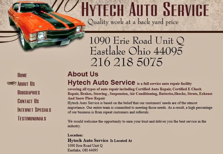 Hytech Auto Service | 1090 Erie Rd unit q, Eastlake, OH 44095, USA | Phone: (216) 218-5075