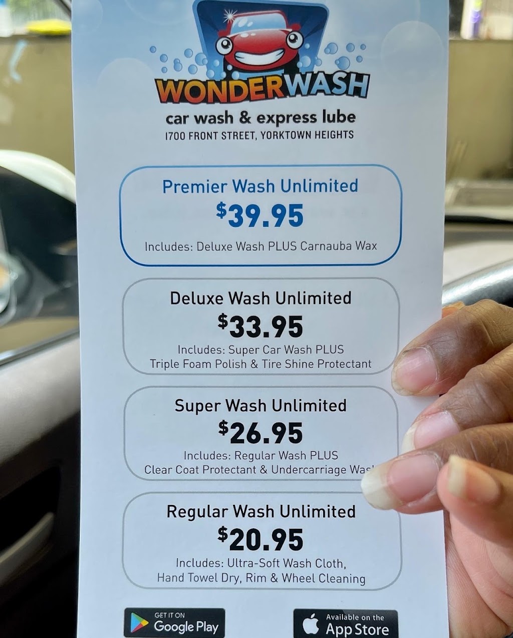 The Wonder Wash - Auto Spa & Express Lube | 1700 Front St, Yorktown Heights, NY 10598, USA | Phone: (914) 245-1912